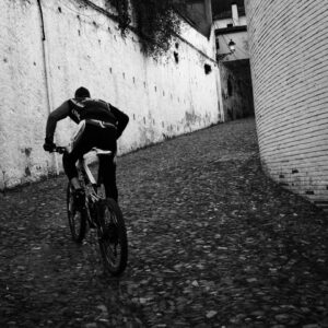 Uphill biker - Granada, Spain (2016)