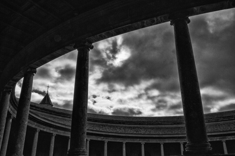 Columns and clouds - Granada, Spain (2016)