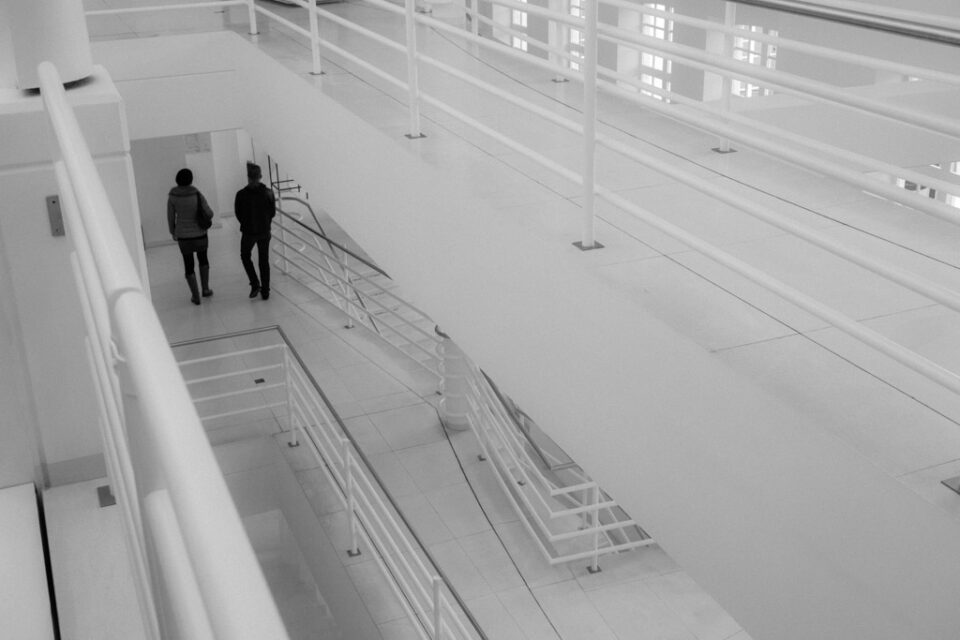 Couple in museum - Ghent, Belgium (2015)