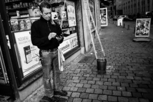 Window washer - Mons, Belgium (2015)